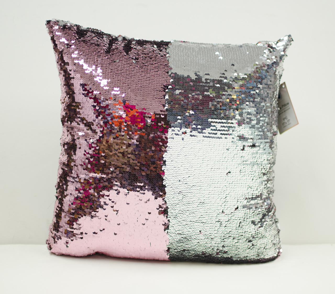 Mermaid Throw Pillow Reversible Colorful Sequin Cushion Comfortable Fill - Picture 48 of 85