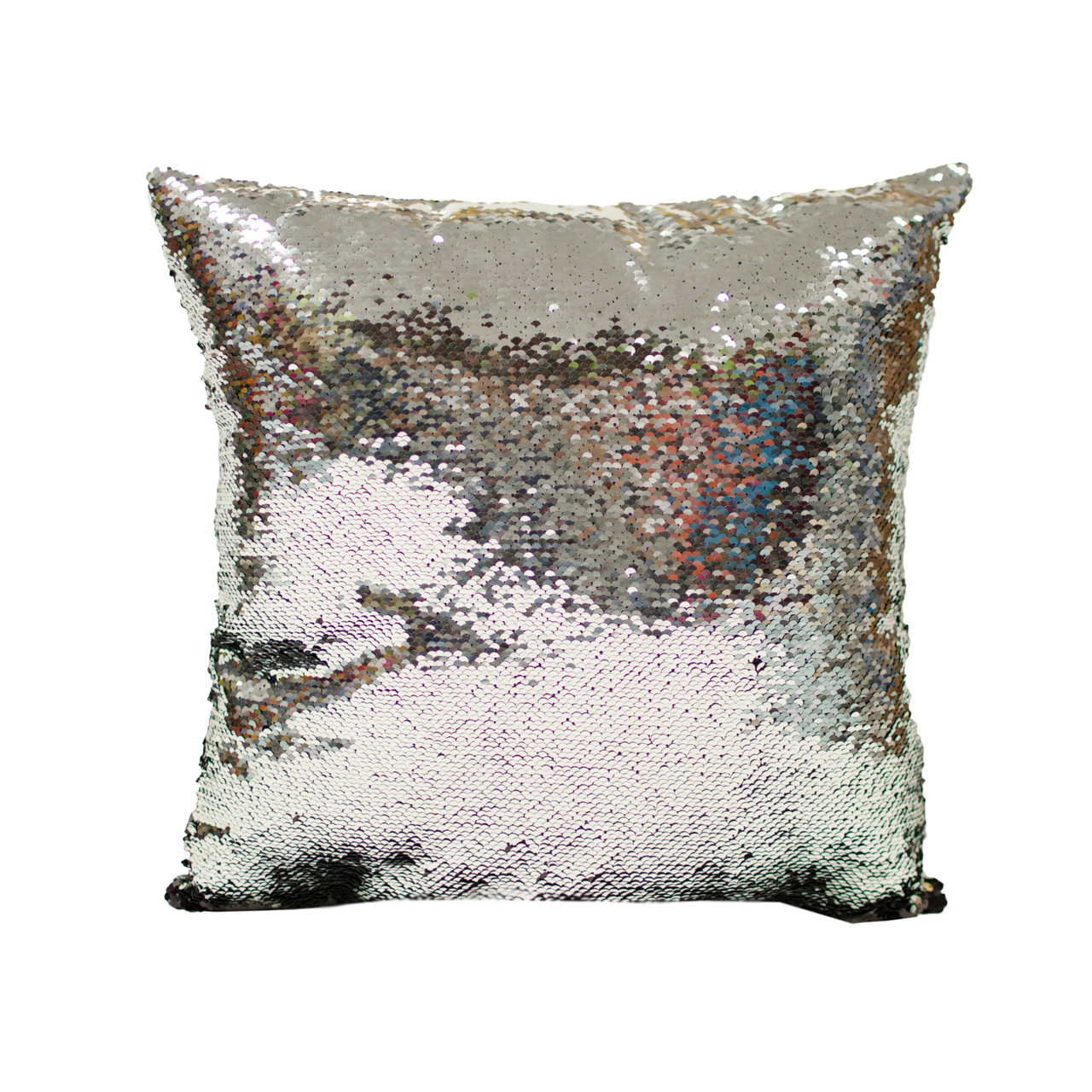 Mermaid Throw Pillow Reversible Colorful Sequin Cushion Comfortable Fill - Picture 15 of 85