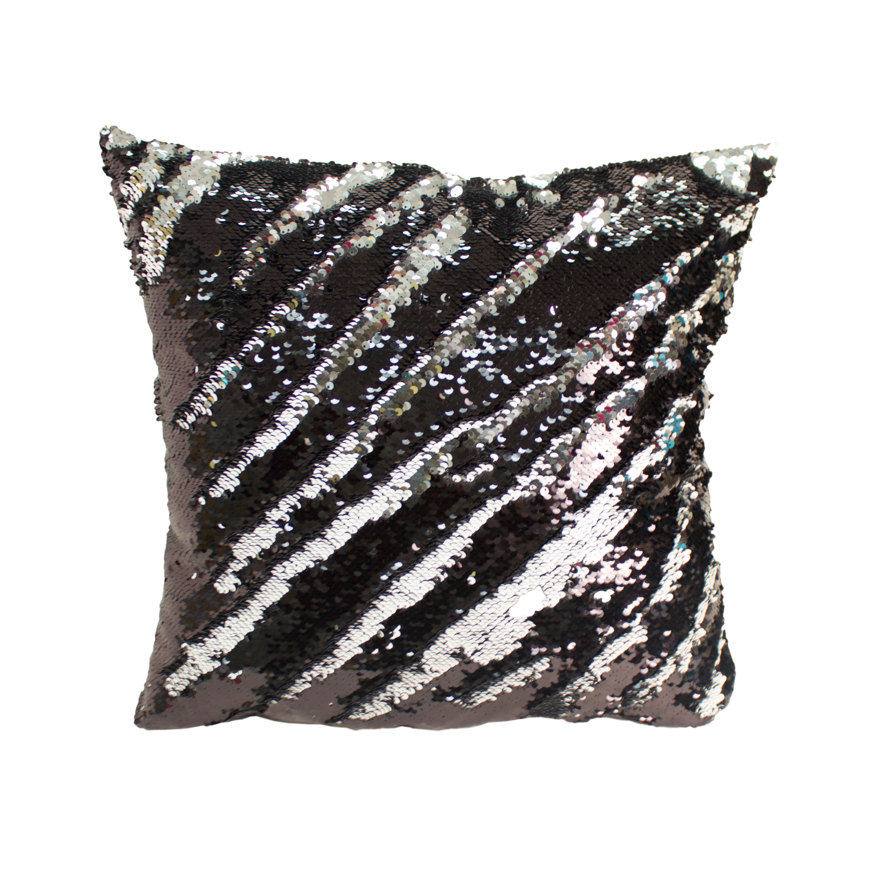 Mermaid Throw Pillow Reversible Colorful Sequin Cushion Comfortable Fill - Picture 12 of 85