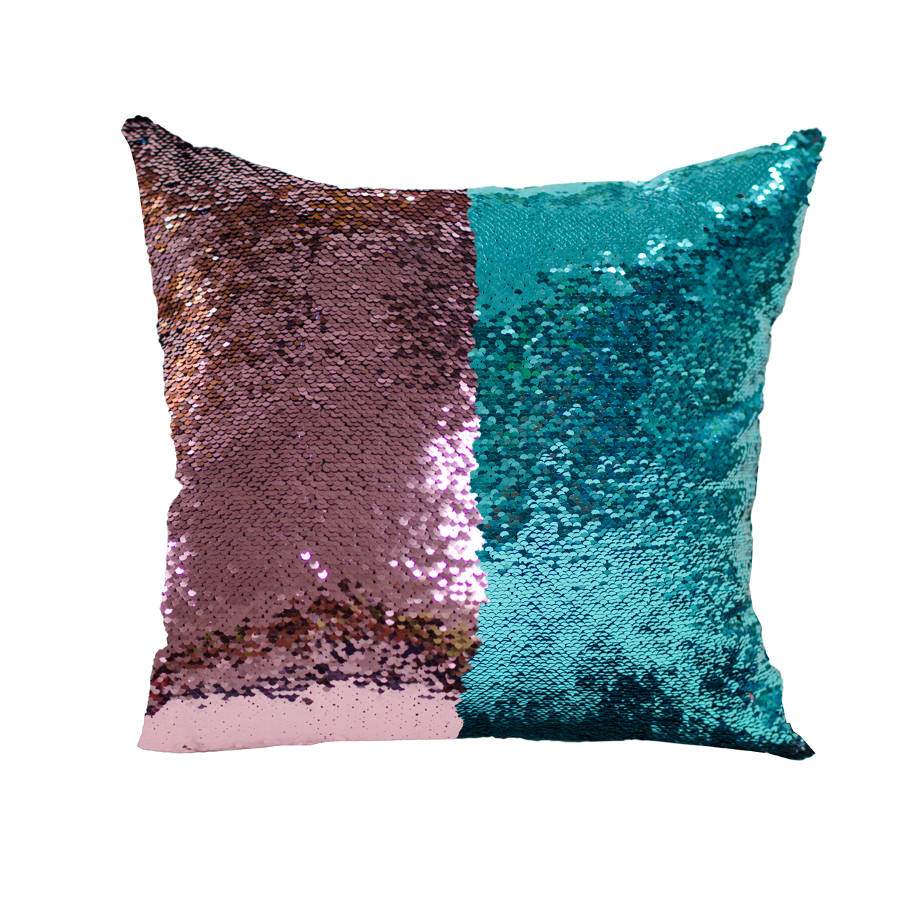 Mermaid Throw Pillow Reversible Colorful Sequin Cushion Comfortable Fill - Picture 82 of 85