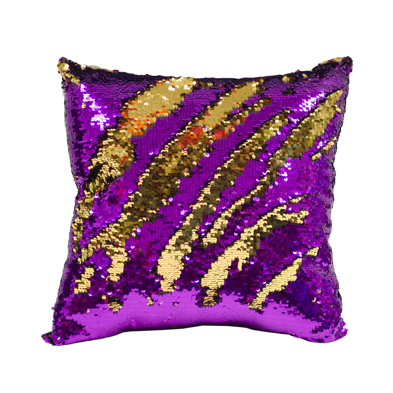 Mermaid Throw Pillow Reversible Colorful Sequin Cushion Comfortable Fill - Picture 52 of 85