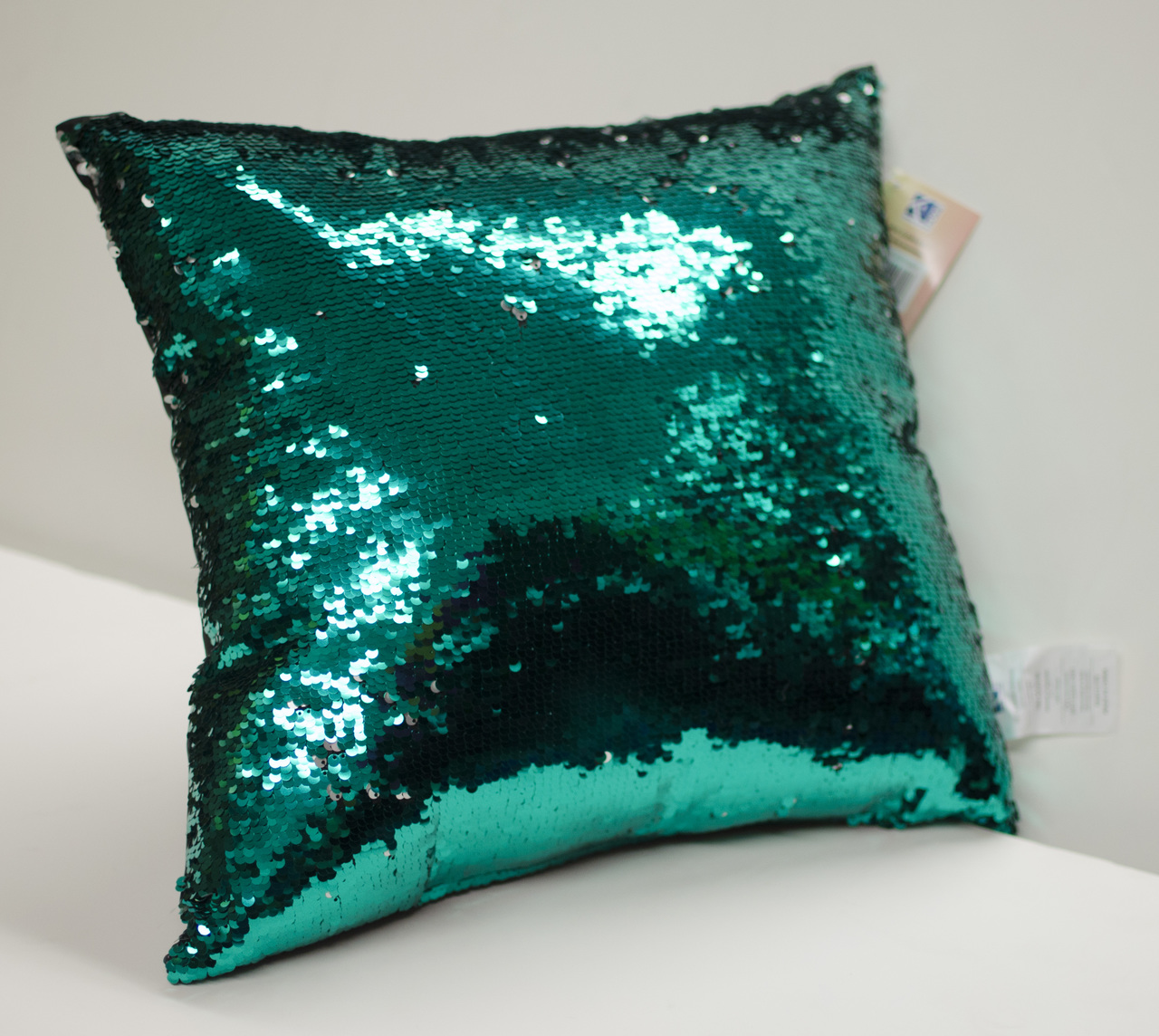 Mermaid Throw Pillow Reversible Colorful Sequin Cushion Comfortable Fill - Picture 23 of 85