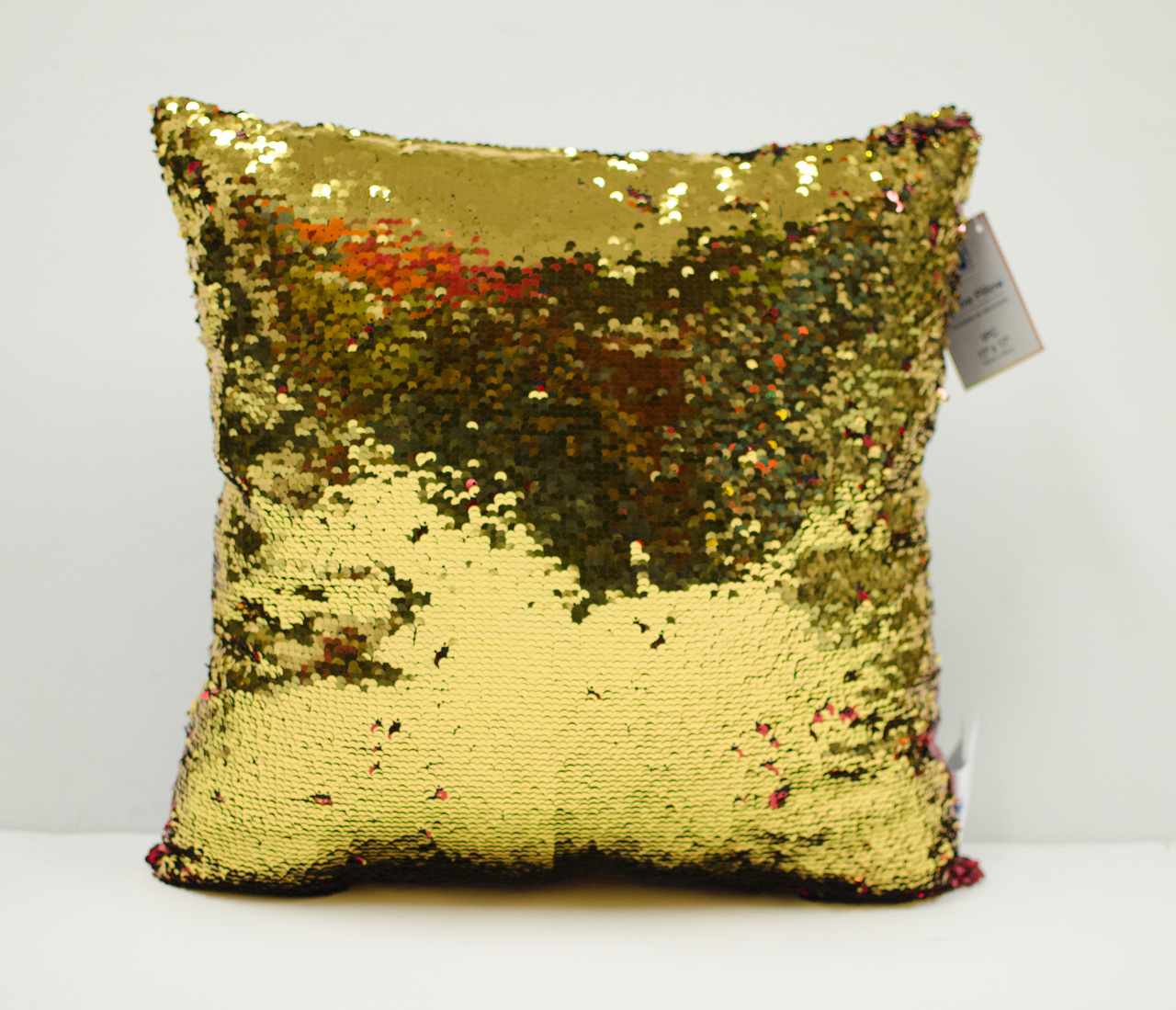 Mermaid Throw Pillow Reversible Colorful Sequin Cushion Comfortable Fill - Picture 61 of 85