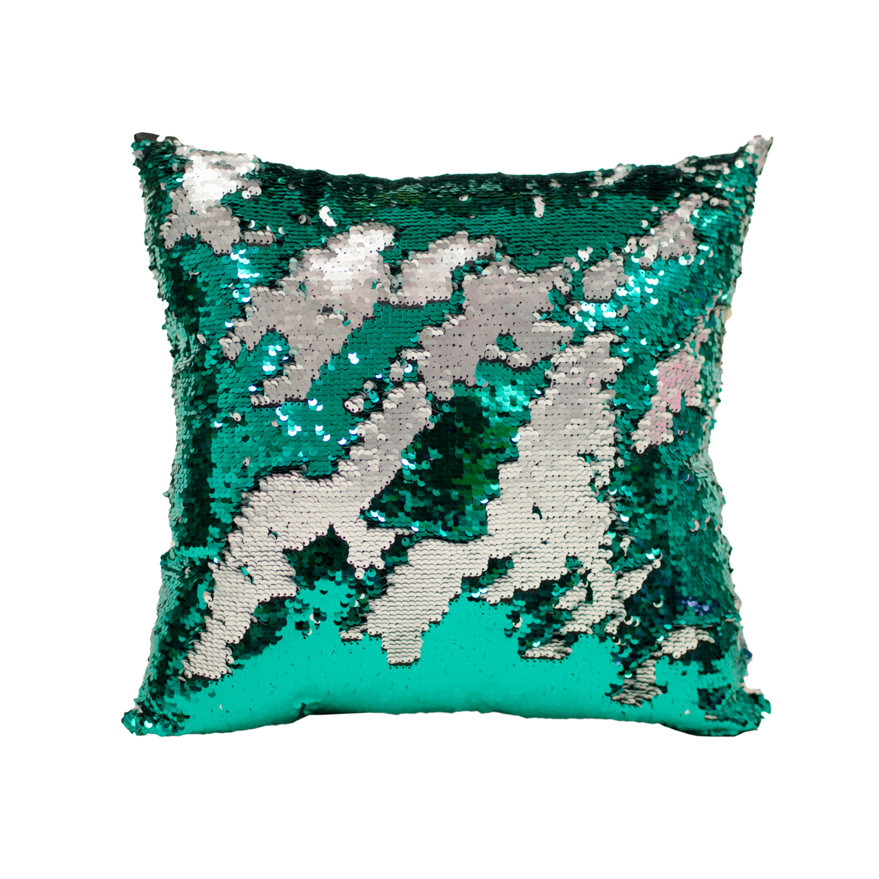 Mermaid Throw Pillow Reversible Colorful Sequin Cushion Comfortable Fill - Picture 22 of 85