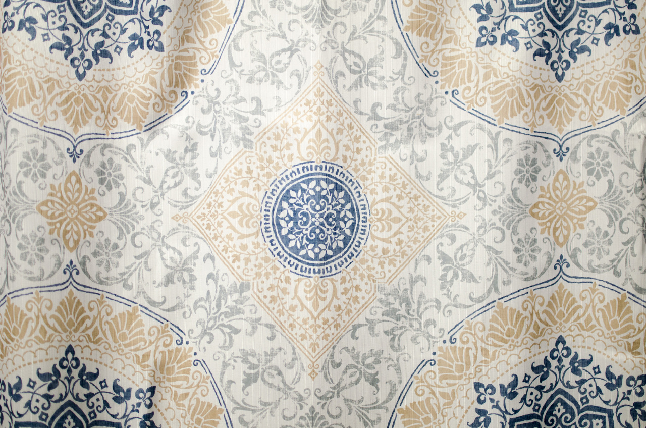 Shower Curtain Fabric Bath Decor Trendy Floral Beach Paisley 70x70 - Picture 25 of 58